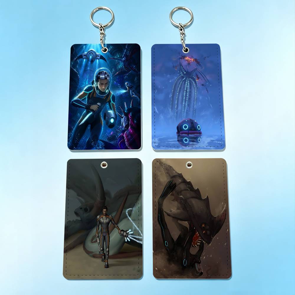 Leather Work Is - 핫 게임 S-Subnautica 2 배지 홀더