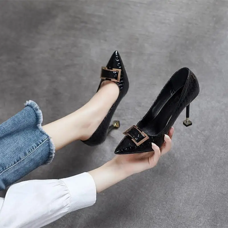 30-43 사이즈 페이턴트 가죽 뱀피 무늬 버클 얇은  - Leatherwork Free Patterns 리뷰 및 가격