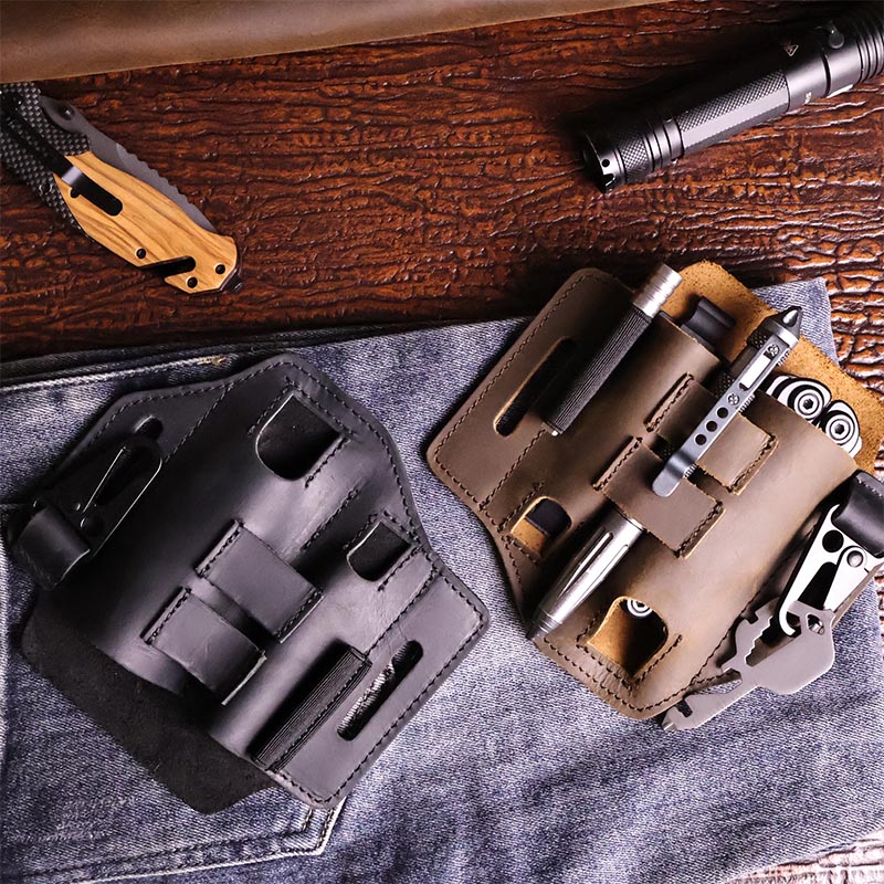 야외 작업 Multitool 홀더 외장 전술 패니 팩, - Leatherwork Knife Sheath 리뷰 및 가격
