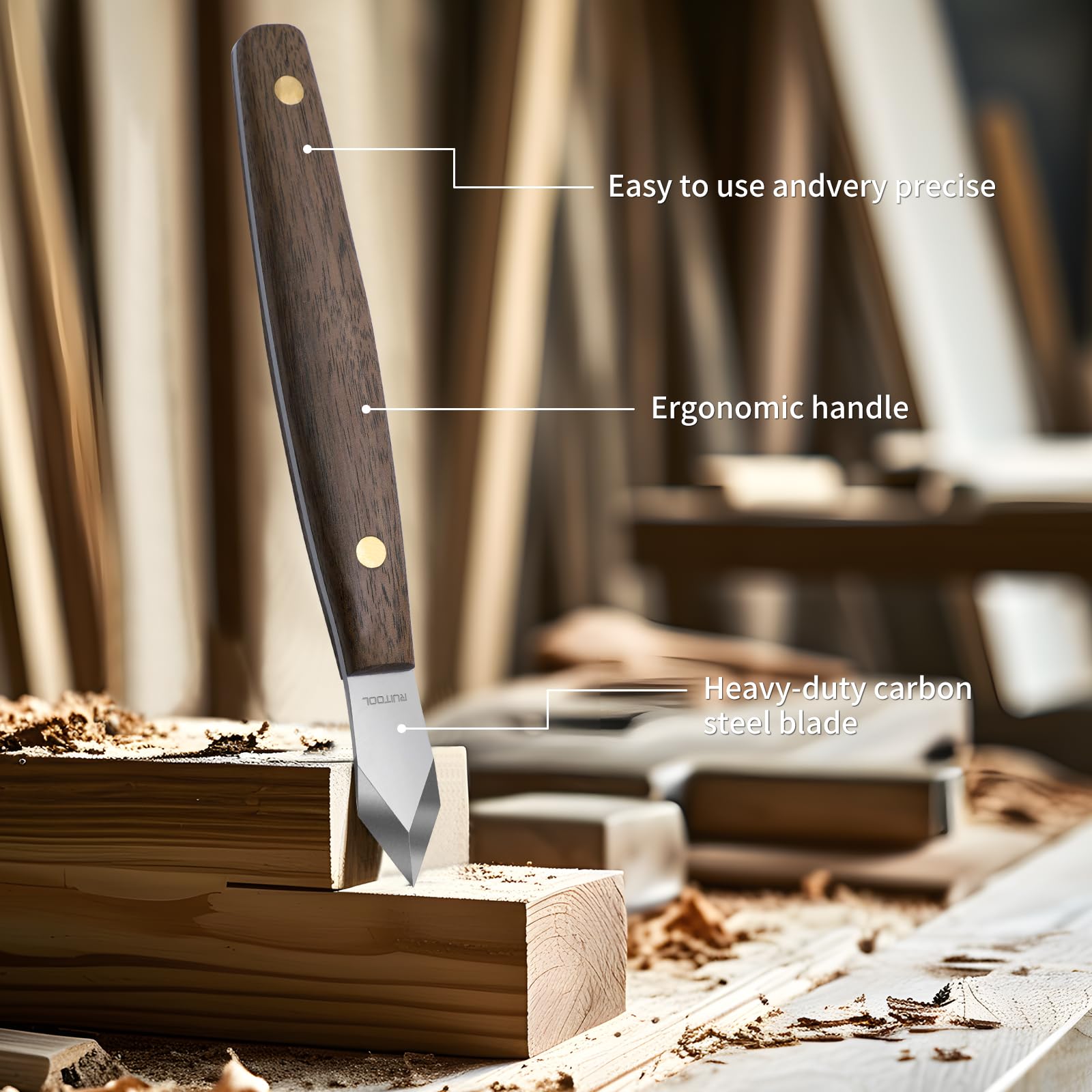 RUITOOL 마킹 나이프 고탄소강 목공 스크라이브 7 - Leatherwork Knife Sheath 리뷰 및 가격