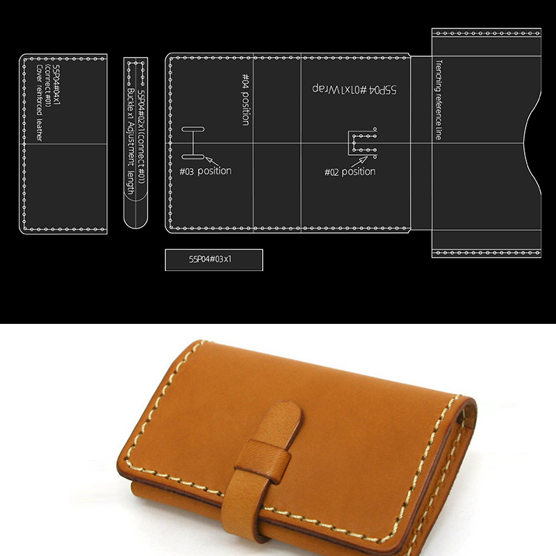 YOMDID 4pcs 아크릴 금형 지갑 템플릿 만들기  - Leatherwork Kit 리뷰 및 가격