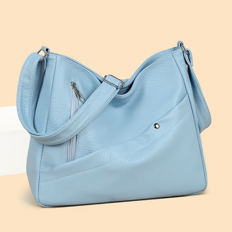 여성용 PU 가죽 크로스바디 백 경량 다기능 숄더백 핸 - Leather Work Handbags For Women 리뷰 및 가격