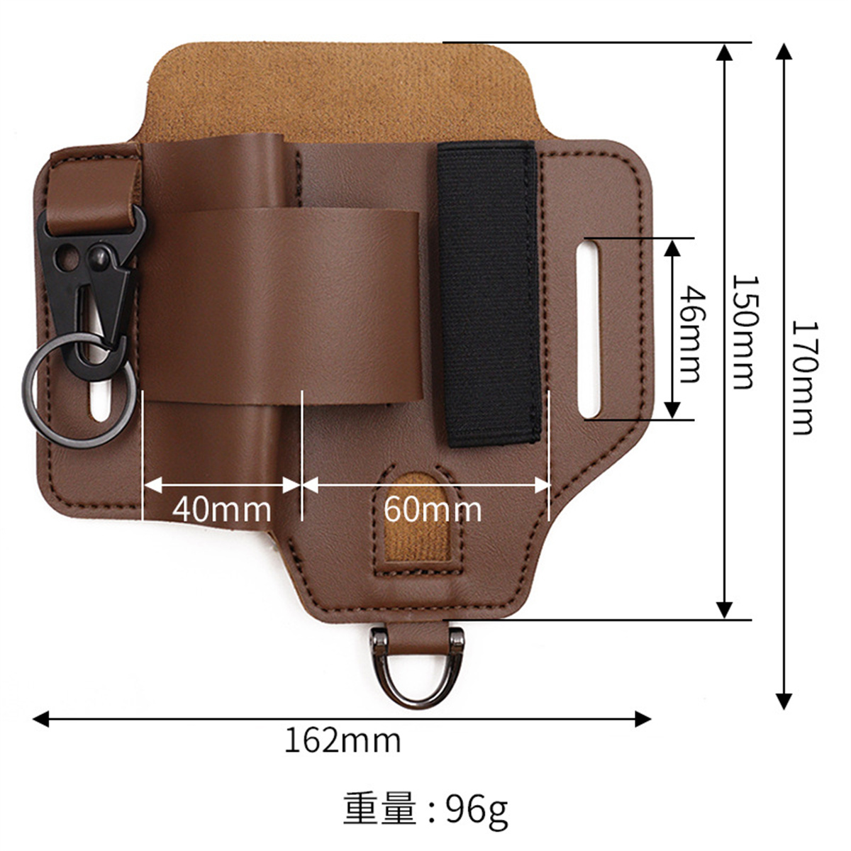 EDC 전술 도구 홀스터 야생 생존 수납 허리 가방 야 - Leatherwork Knives 리뷰 및 가격