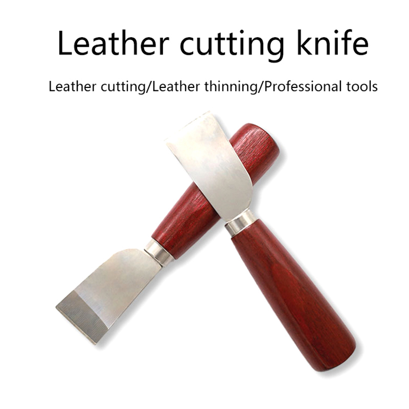 새로운 DIY 가죽 공예 도구 나무 손잡이 스테인리스  - Leatherwork Knives 리뷰 및 가격