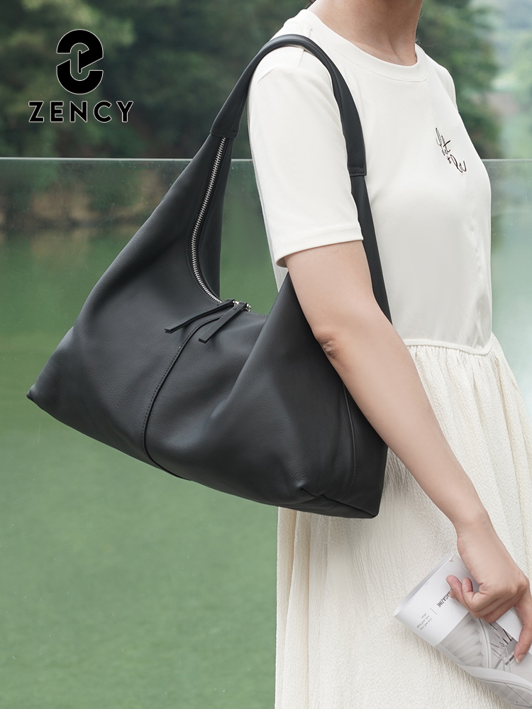 젠시 대용량 토트백 정품 가죽 호보백 여성 핸드백 숄더 - Leather Work Handbags For Women 리뷰 및 가격