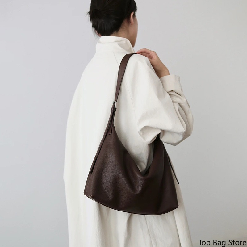 여성용 천연 가죽 언더암 백, 출퇴근용 숄더백, 탈부착 - Leatherwork Logo 리뷰 및 가격