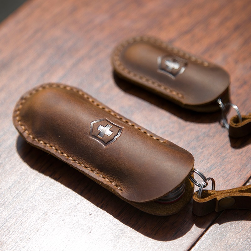 스위스 나이프, 가죽 케이스 보호 케이스, 칼집, 휴대 - Leatherwork Knives 리뷰 및 가격