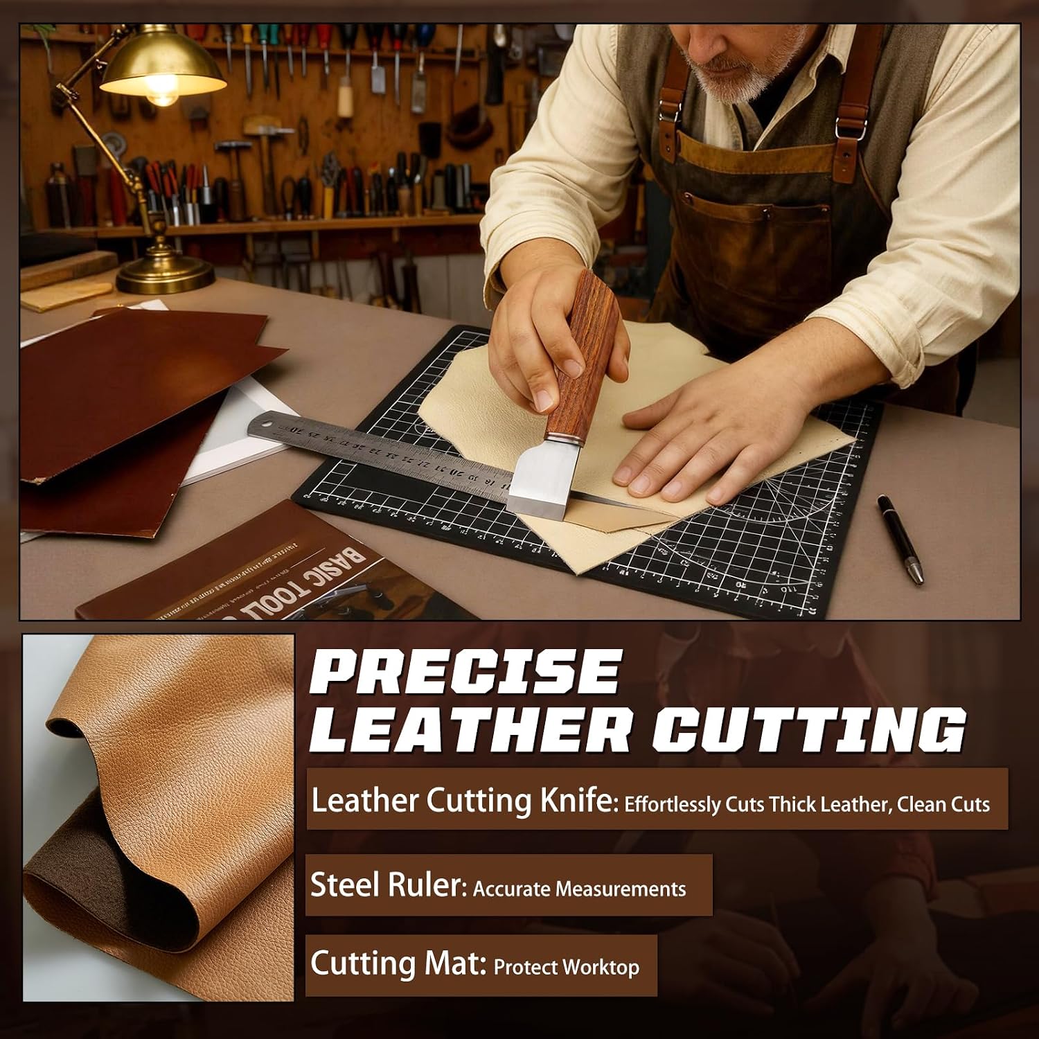 가죽 공예 키트, 가죽 공예 도구 및 수공예 키트(맞춤 - Leather Work Is 리뷰 및 가격