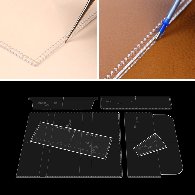 YOMDID 긴 지갑 템플릿 가죽 도구 내구성 아크릴  - Leatherwork Kit 리뷰 및 가격