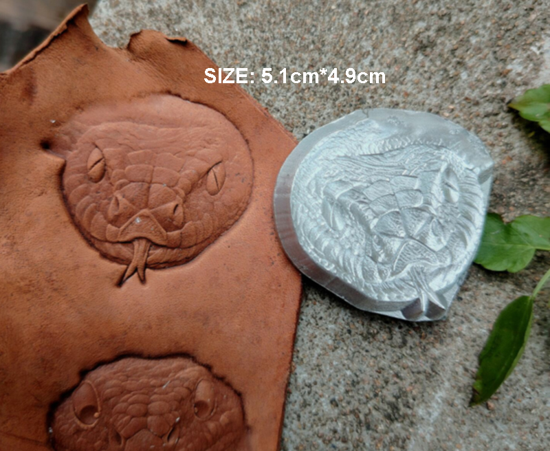 뱀 무늬 가죽 조각 수공예 독특한 가죽 각인 엠보싱 몰 - Leatherwork Free Patterns 리뷰 및 가격