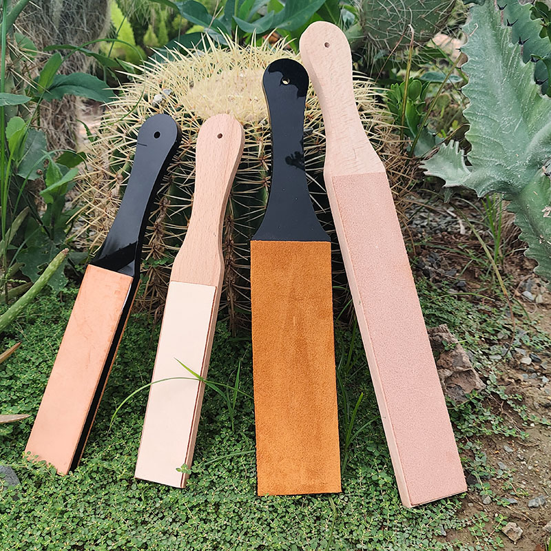 천연 소 가죽 선명 복합 샤프닝 왁스 그라인딩 폴리싱  - Leatherwork Knives 리뷰 및 가격