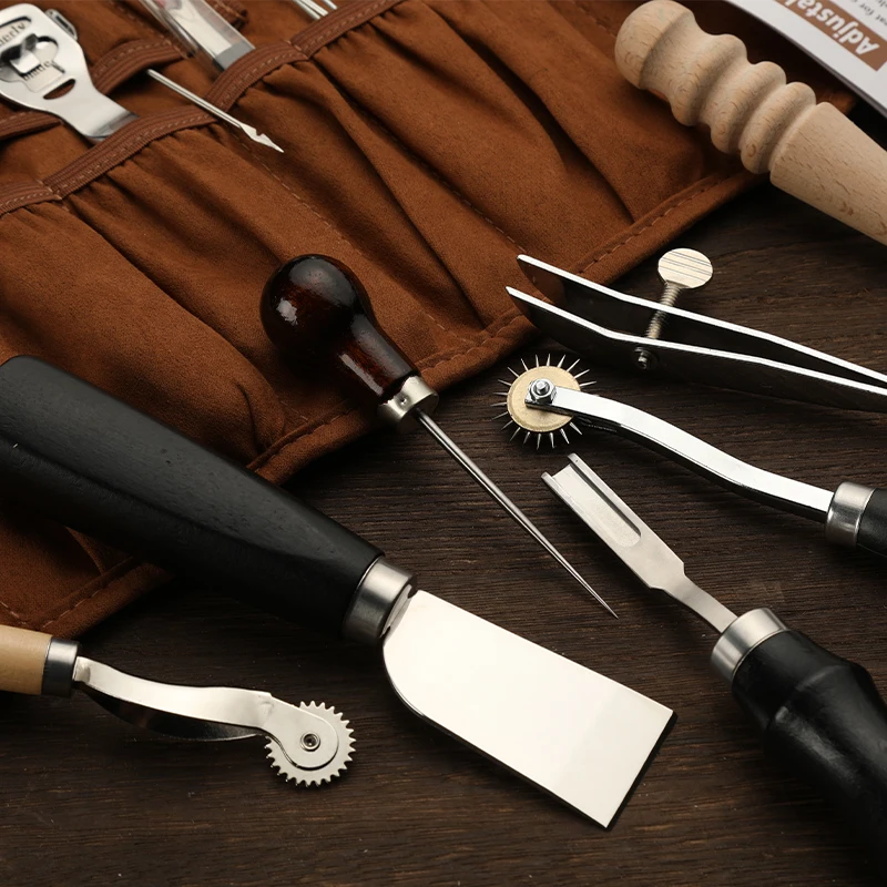 KRABALL 전문 가죽 공예 도구 키트 손 바느질 수 - Leatherwork Kit 리뷰 및 가격